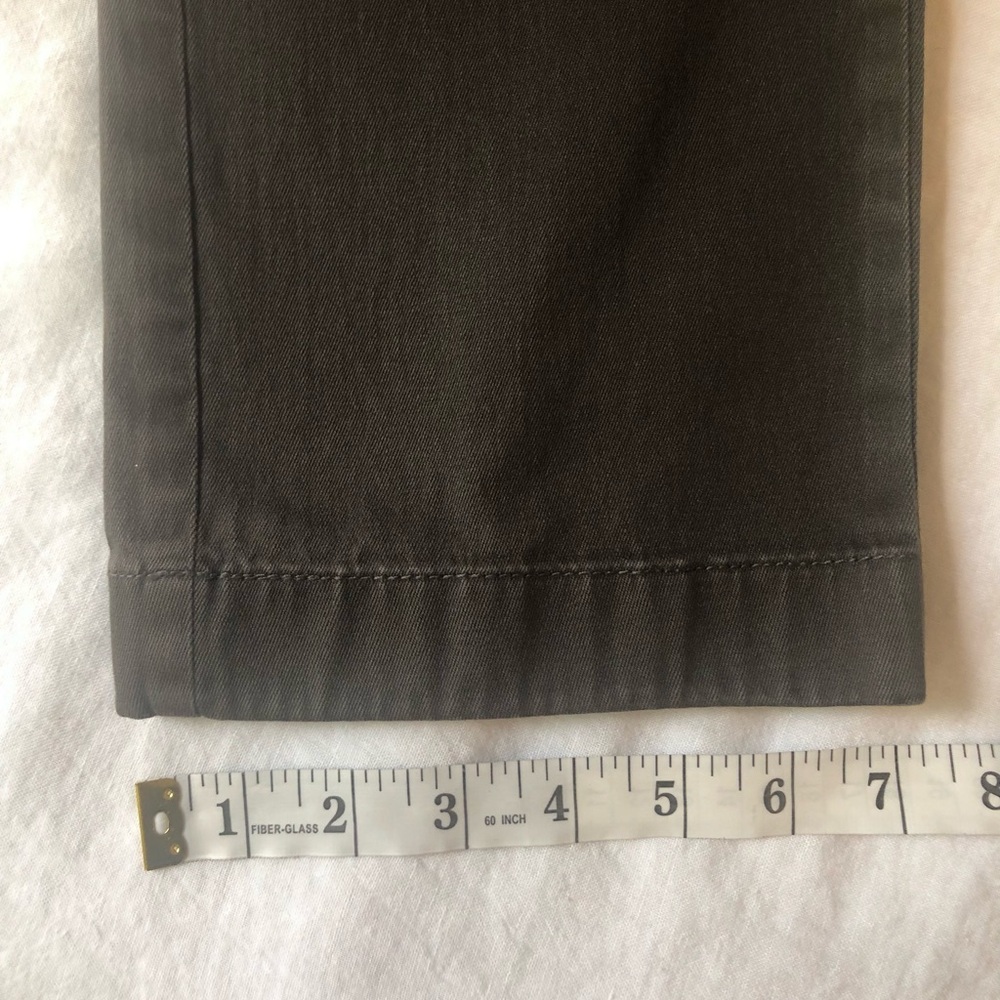 J. Crew Stretch 770 Straight Men’s chinos pants Onyx Grey Dark Gray Waist 31 - Picture 8 of 13
